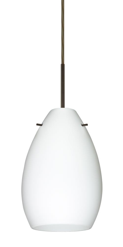 Besa Pendant Pera 6 Bronze Opal Matte 1x5W LED