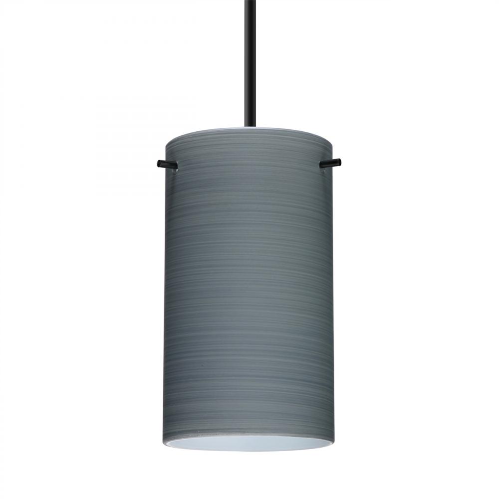 Besa Stilo 7 Pendant Black Titan 1x50W E12 base
