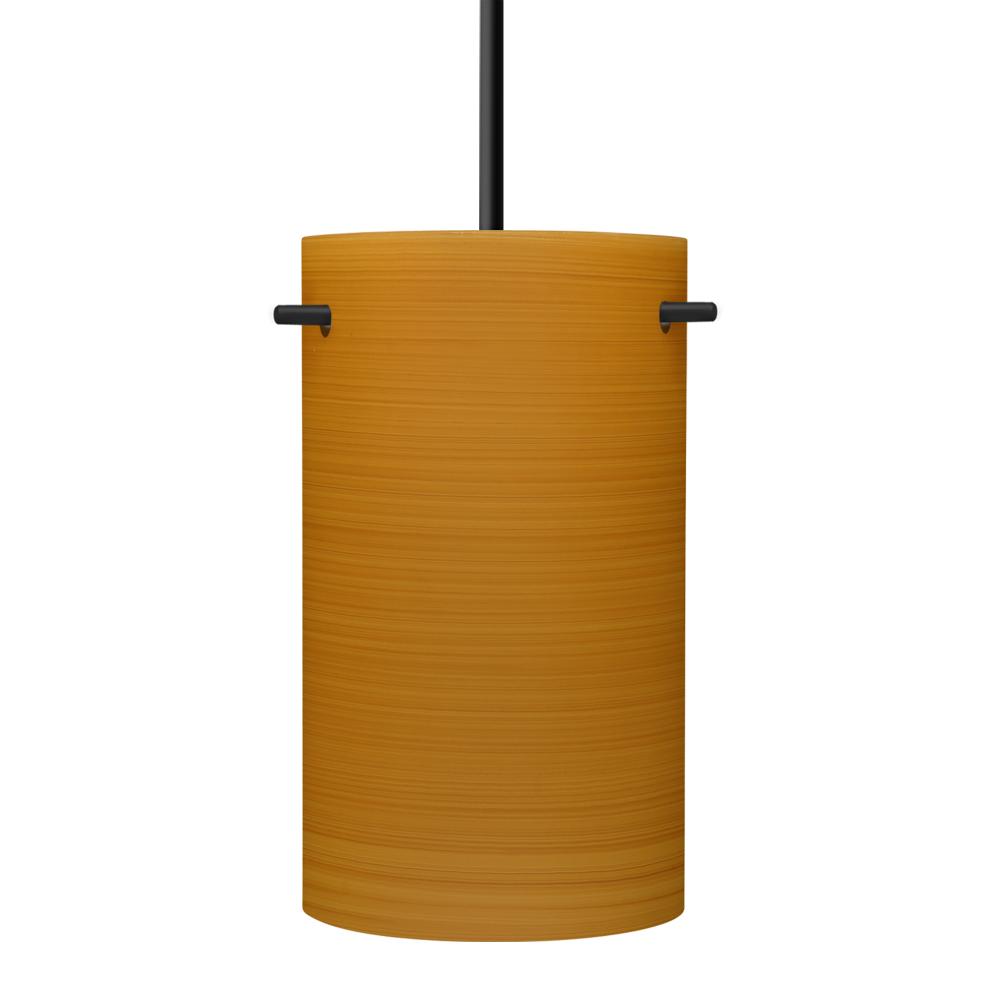 Besa Tamburo 5 Pendant, Black Oak 1x100W Medium Base
