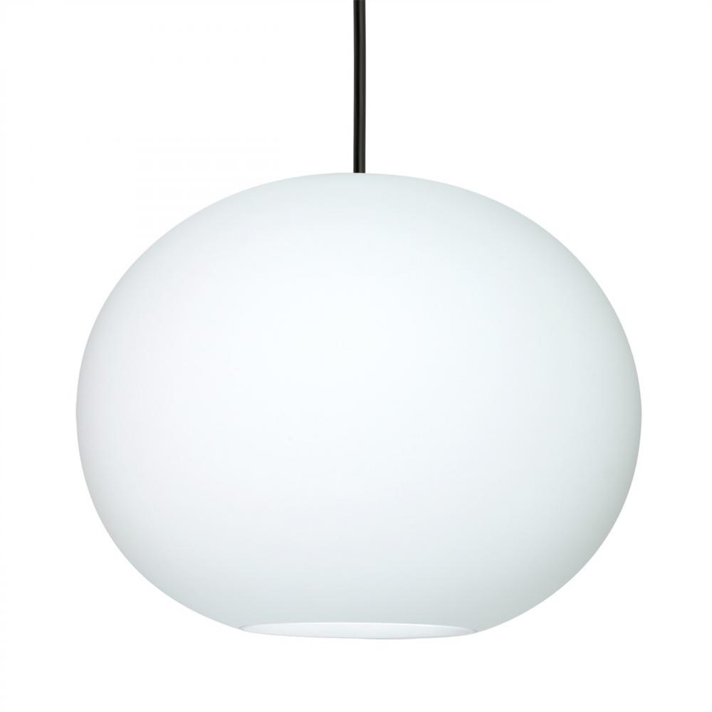 Besa Pendant Jordo Black Opal Matte 1x150W Medium Base