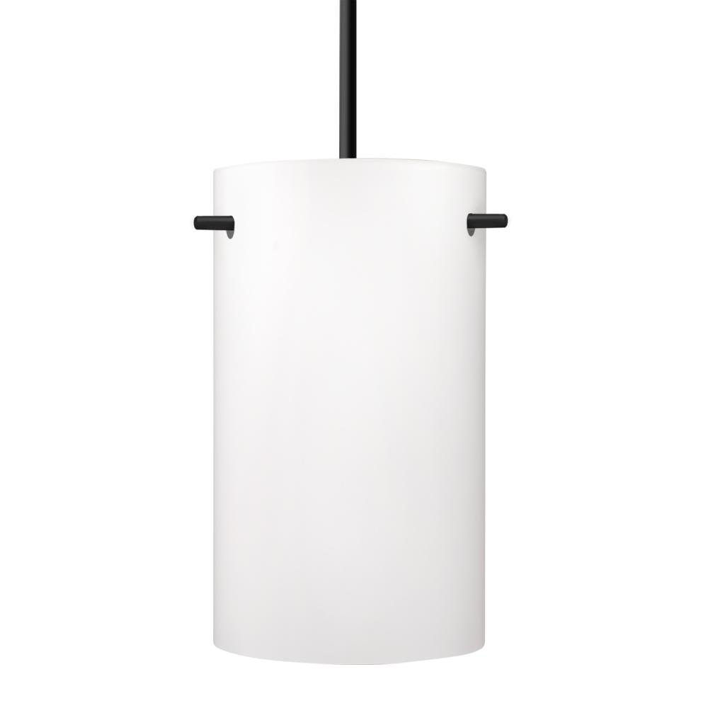 Besa Tamburo 5 Pendant, Black Opal Matte 1x100W Medium Base
