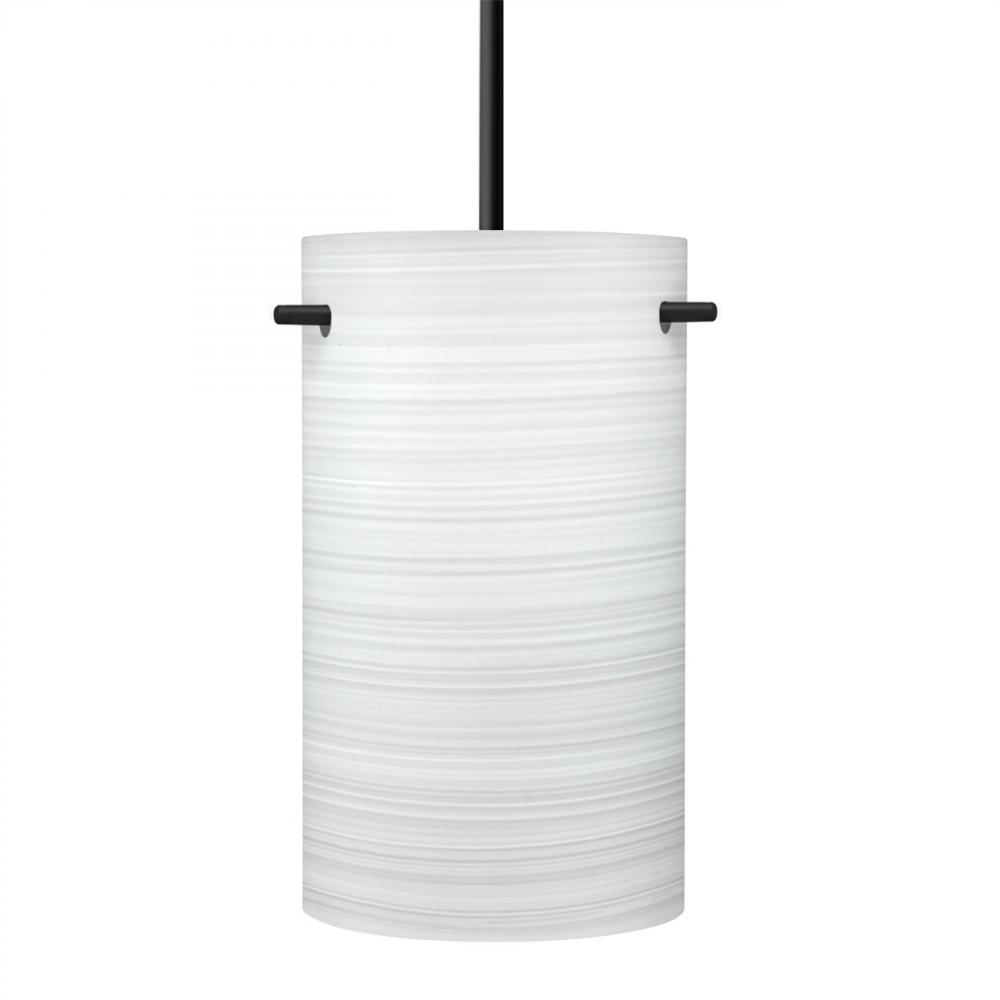 Besa Tamburo 5 Pendant, Black Chalk 1x100W Medium Base