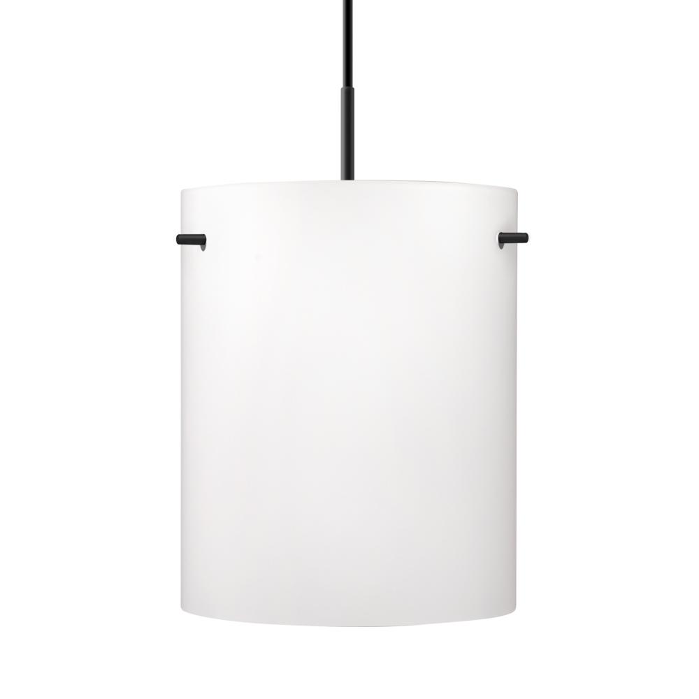 Besa Pendant Tamburo 8 Black Opal Matte 1x100W Medium Base