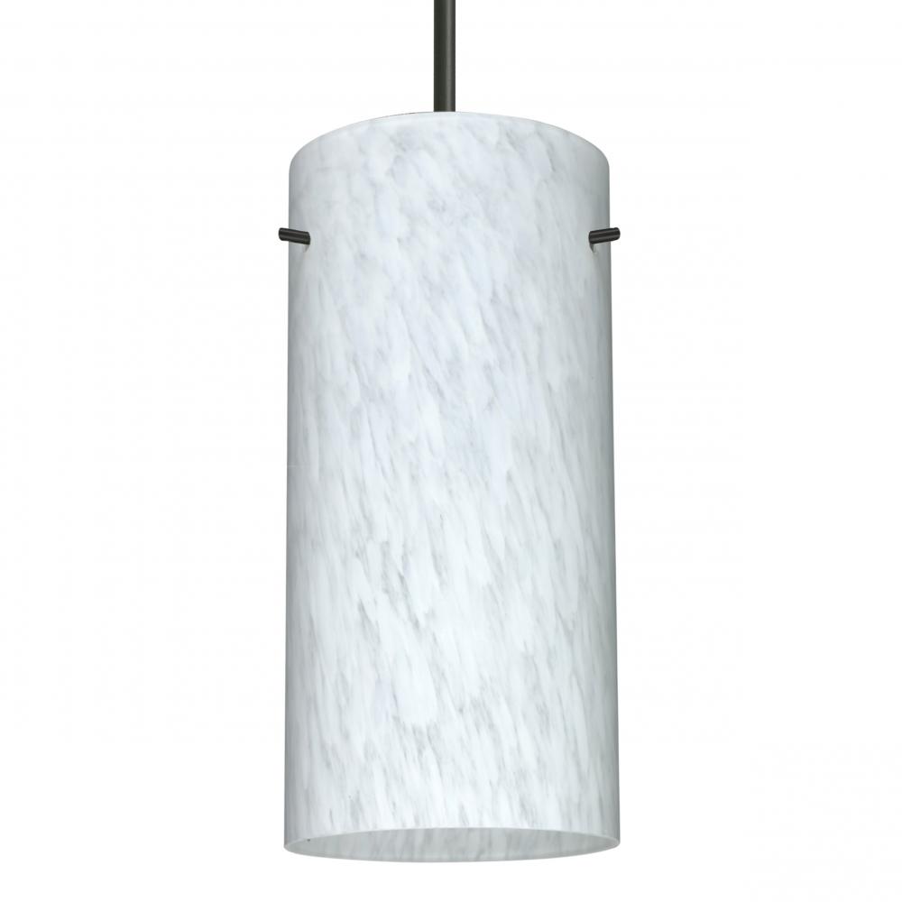 Besa Cord Pendant Stilo 12 Black Carrera 1x150W Medium Base A21