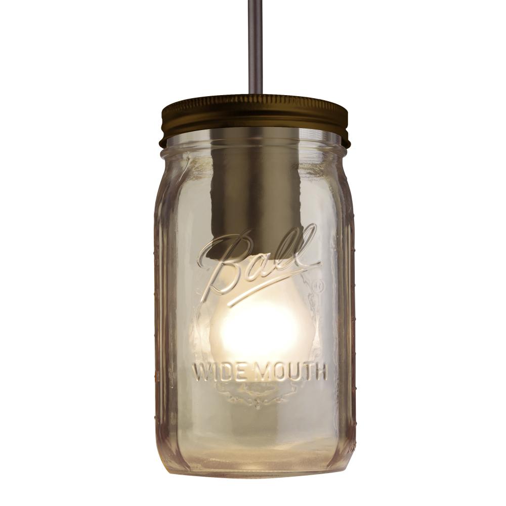Besa Pendant Milo 4 Bronze Smoke 1x40W Medium Base A15, 15Ft. Cord