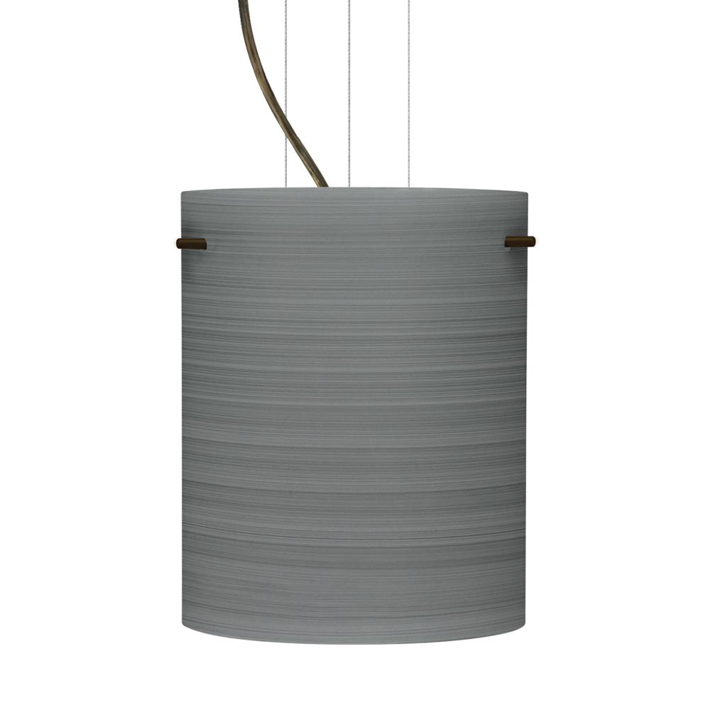 Besa Pendant Tamburo 8 Bronze Titan 1x100W Medium Base, 15Ft. Option