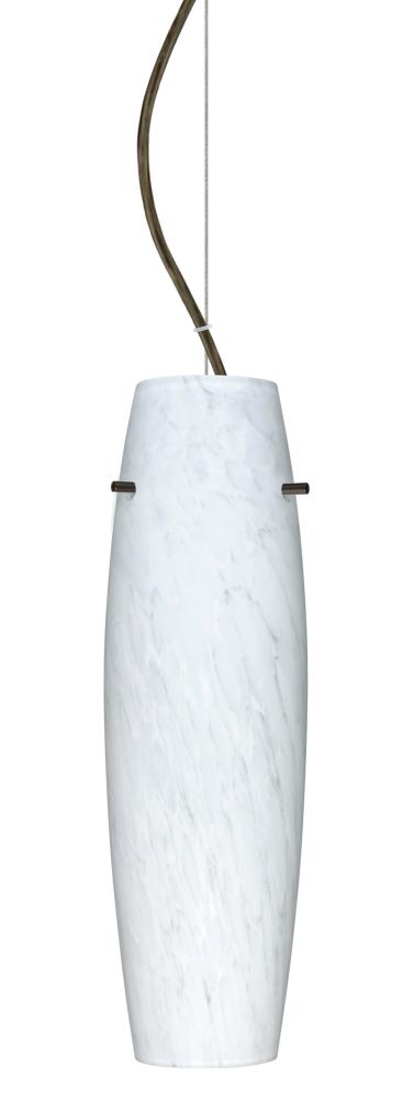 Besa Suzi 14 Pendant Carrera, Bronze, 1x100W Medium Base, 15Ft. Cord