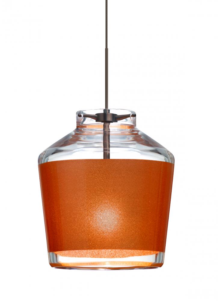 Besa Pendant Pica 6 Bronze Tan Sand 1x50W GY6.35