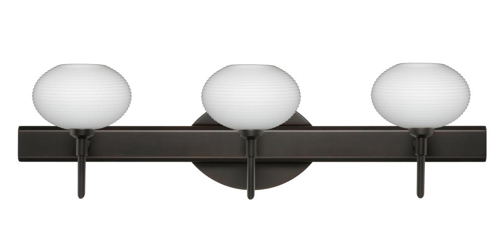 Besa Wall Lasso Bronze Opal Matte 3x40W G9