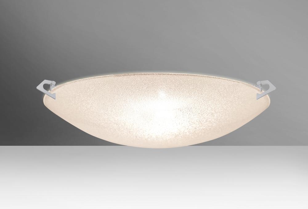 Besa Ceiling Sonya 20 Satin Nickel Glitter 3x11W LED
