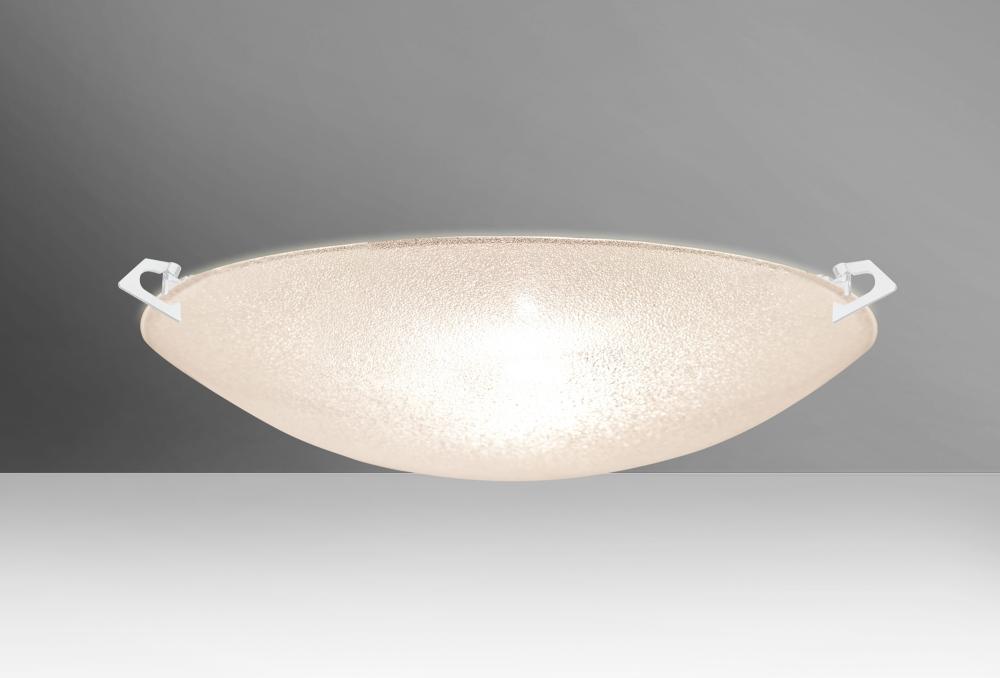 Besa Ceiling Sonya 20 White Glitter 3x11W LED
