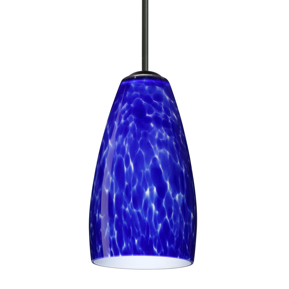 Besa Chrissy Pendant For Multiport Canopy Black Blue Cloud 1x50W E12 base