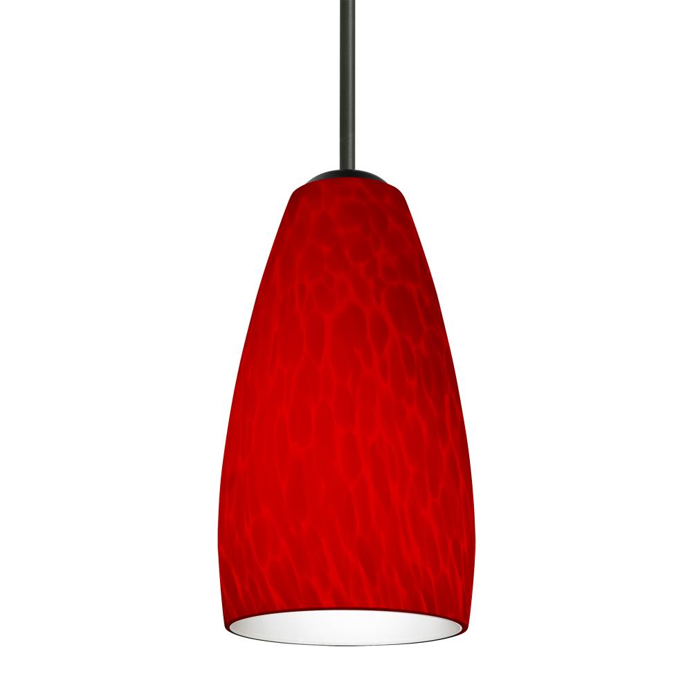 Besa Chrissy Pendant For Multiport Canopy Black Red Cloud 1x50W E12 base