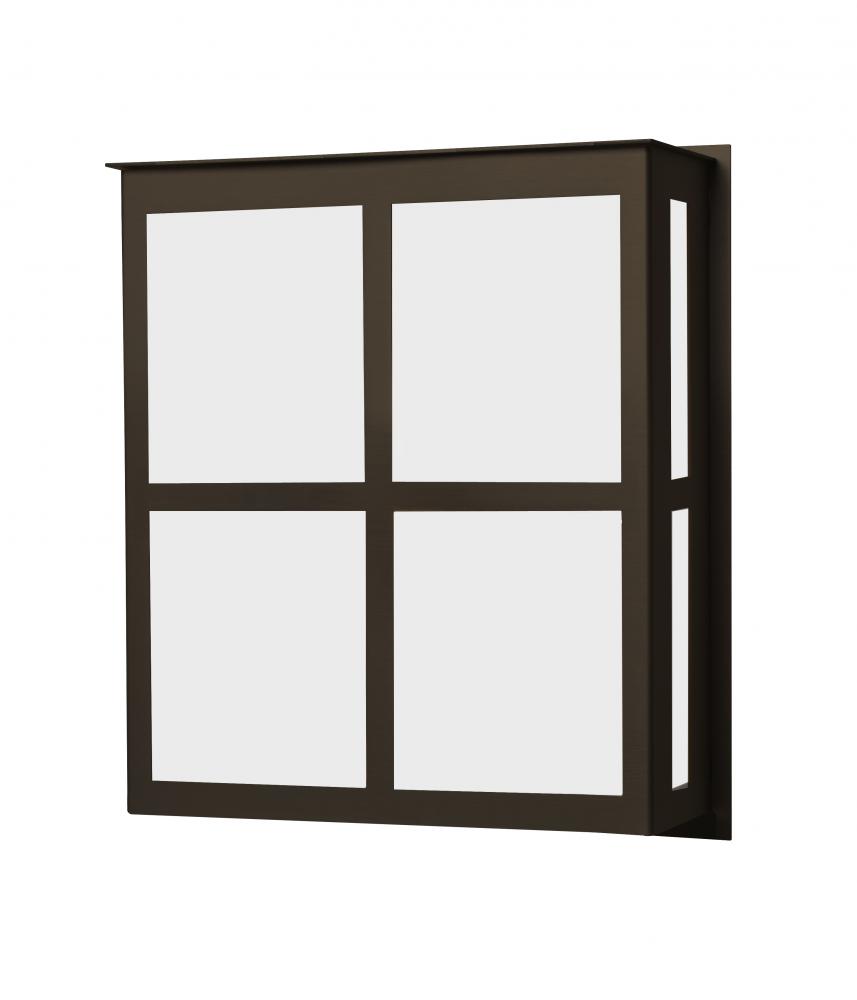 Besa Outdoor Bree 11 Bronze White Acrylic 1x60W B10