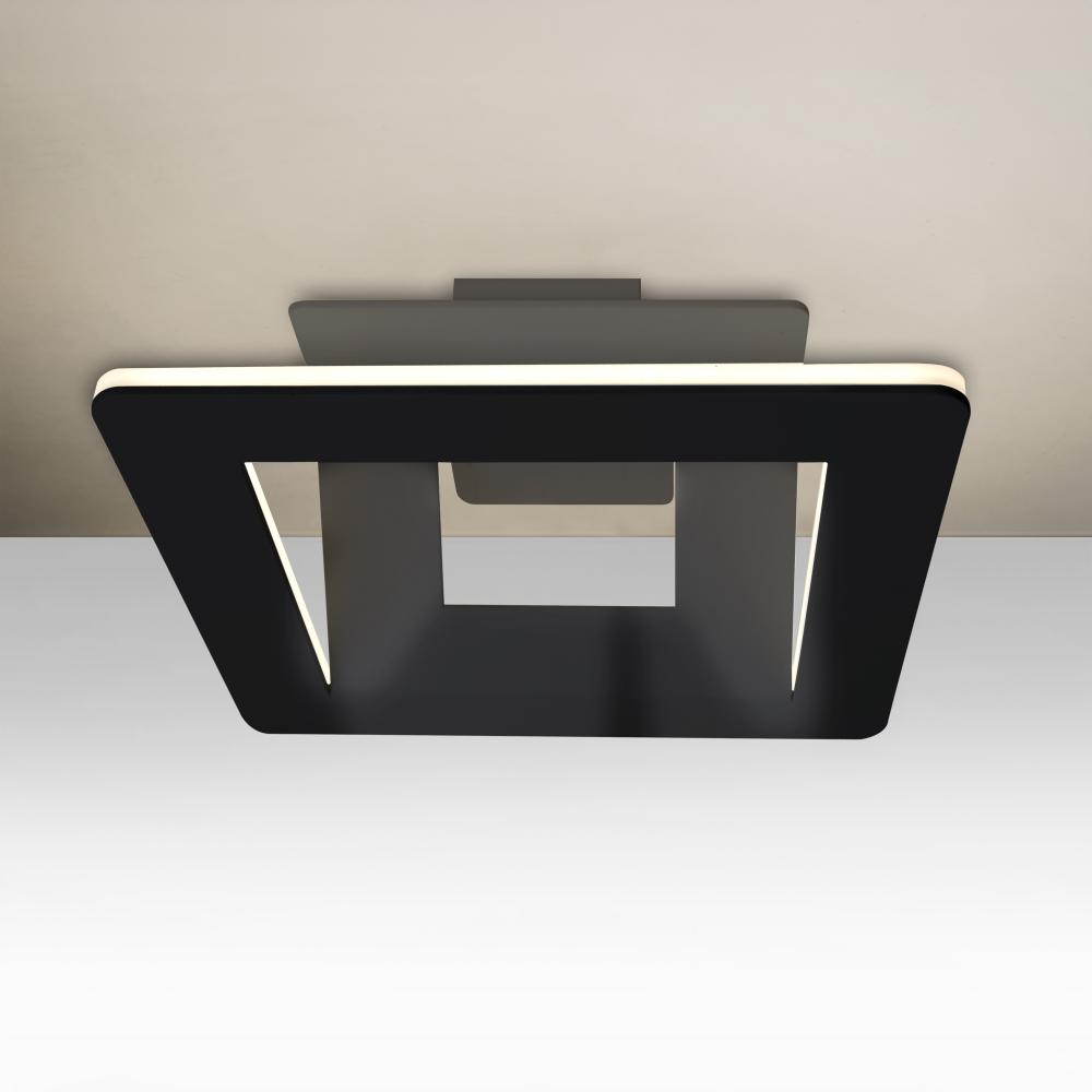 Besa, Matrix Ceiling, Black Finish, 1x15W LED