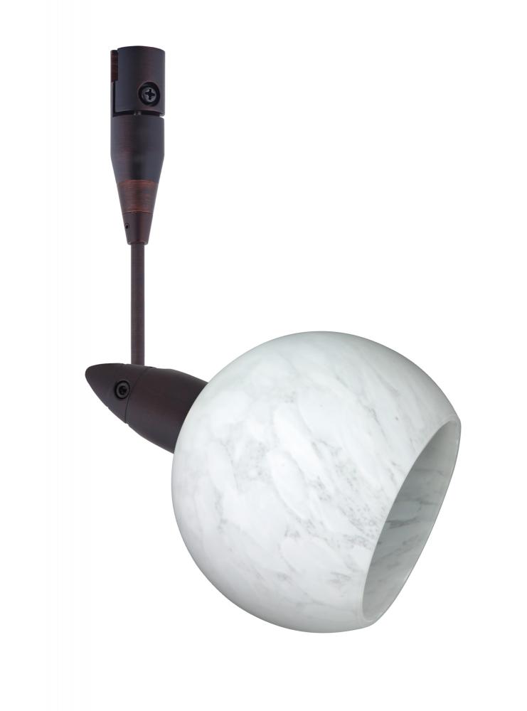 Besa Spotlight With 12" Stem Palla 3 Bronze Carrera 1x35W Bipin MR11