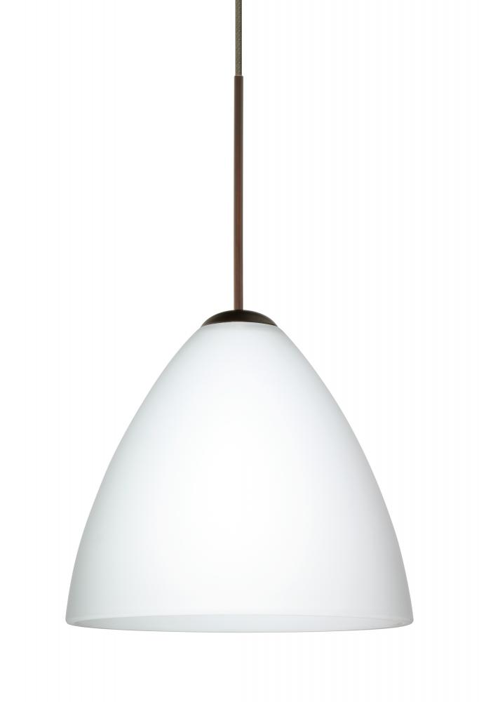 Besa Pendant Mia Bronze Opal Matte 1x5W LED