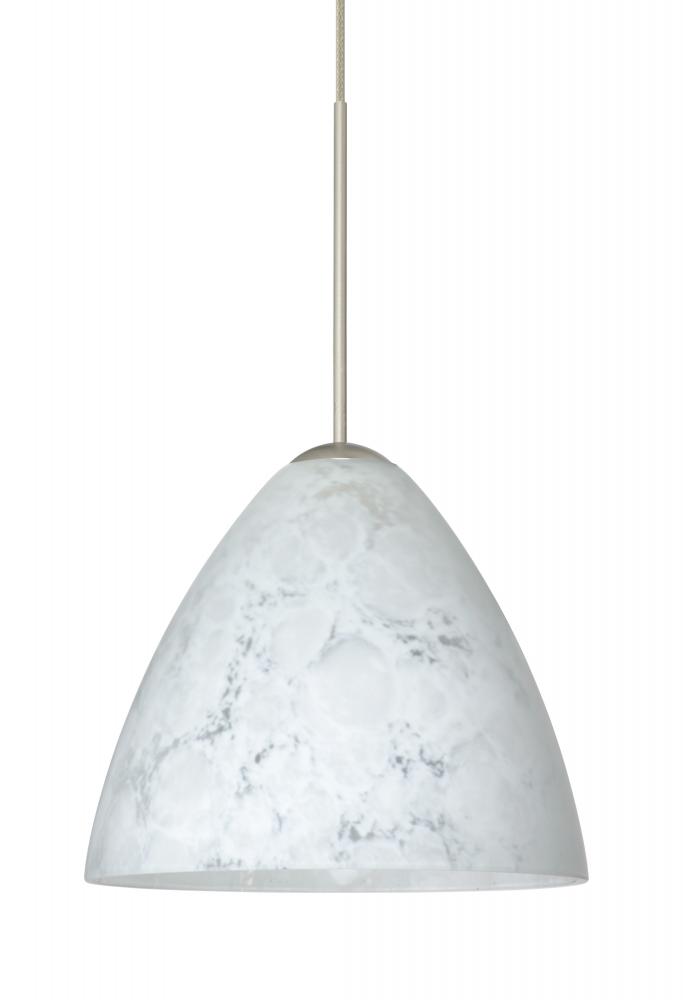 Besa Pendant Mia Satin Nickel Carrera 1x5W LED