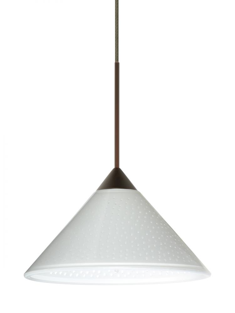 Besa Pendant Kona Bronze White Starpoint 1x5W LED