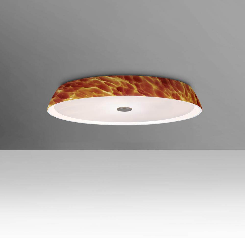 Besa, Sophi 14 Ceiling, Amber Cloud, 1x16W LED