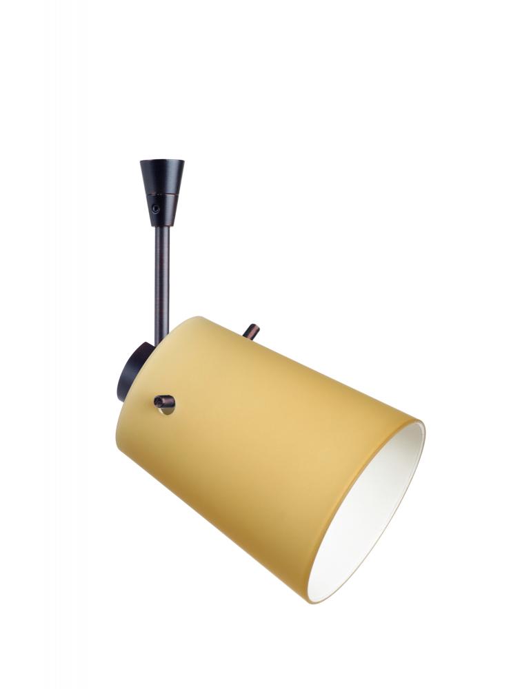 Besa Spotlight With 6" Stem Tammi 3 Bronze Vanilla Matte 1x50W Bipin MR16