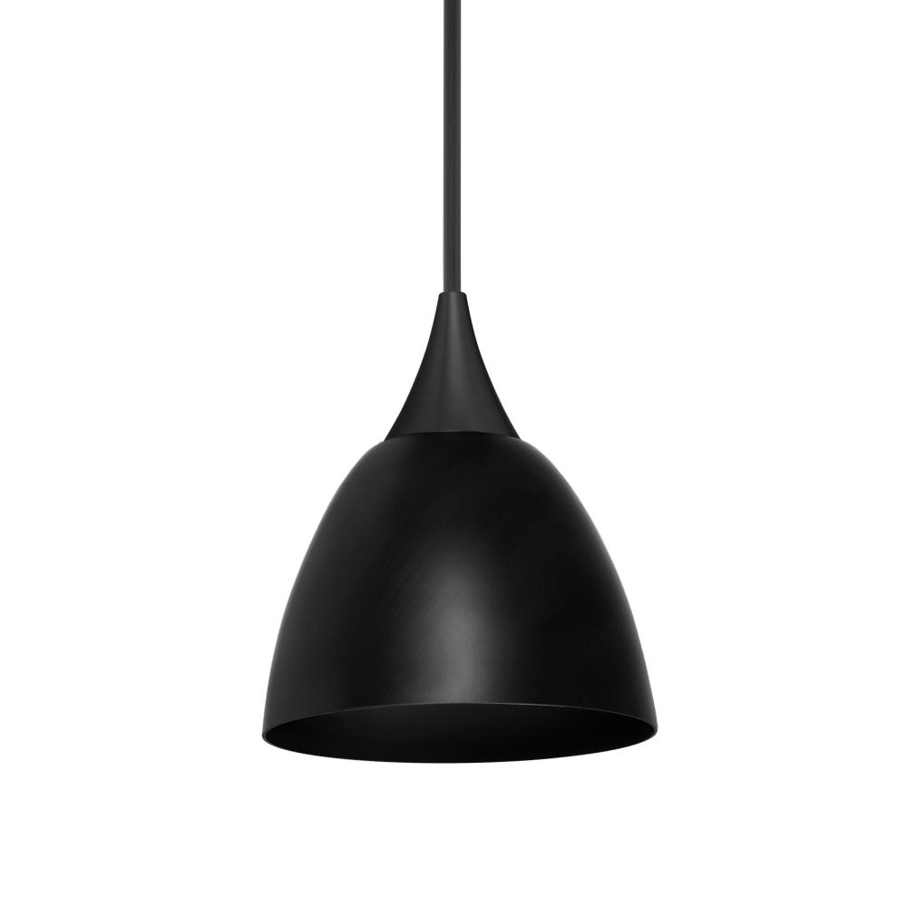 Besa Divi Pendant, Metal Black, Black, 1x50W MAX GY6.35