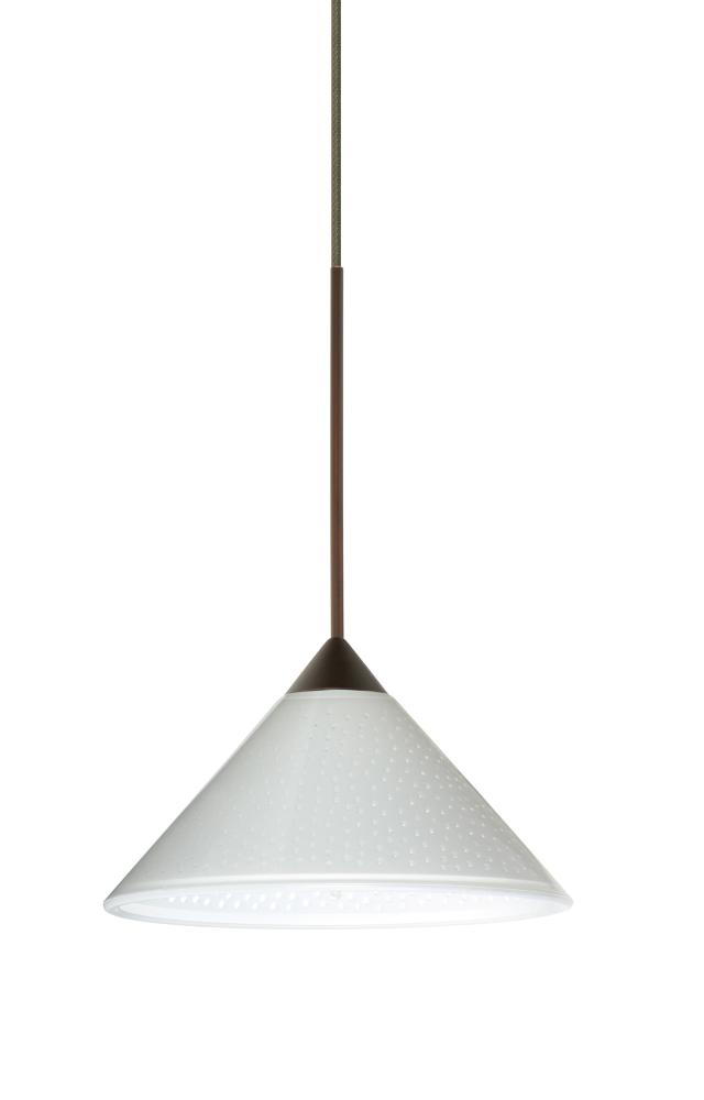 Besa Pendant For Multiport Canopy Kona Bronze White Starpoint 1x5W LED