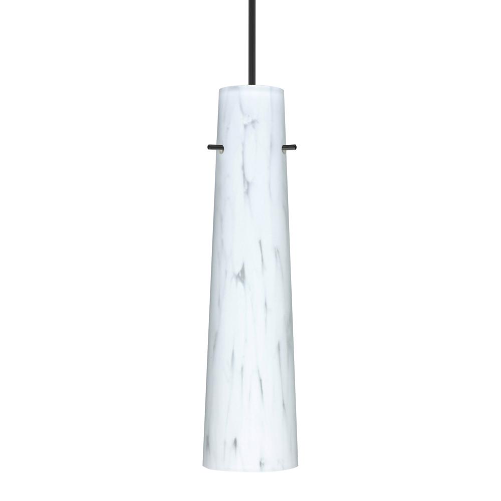Besa Camino Pendant for Multiport Canopy Black Carrera 1x50W MAX GY6.35 Base, 0-10V Dimming