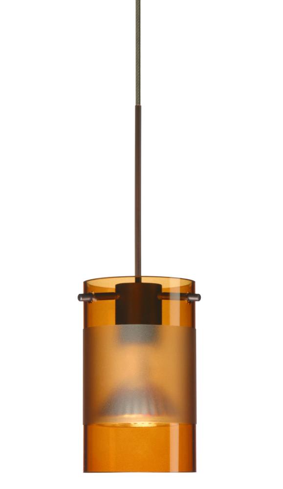 Besa Pendant For Multiport Canopy Scope Bronze Armagnac/Frost 1x50W Halogen Mr16