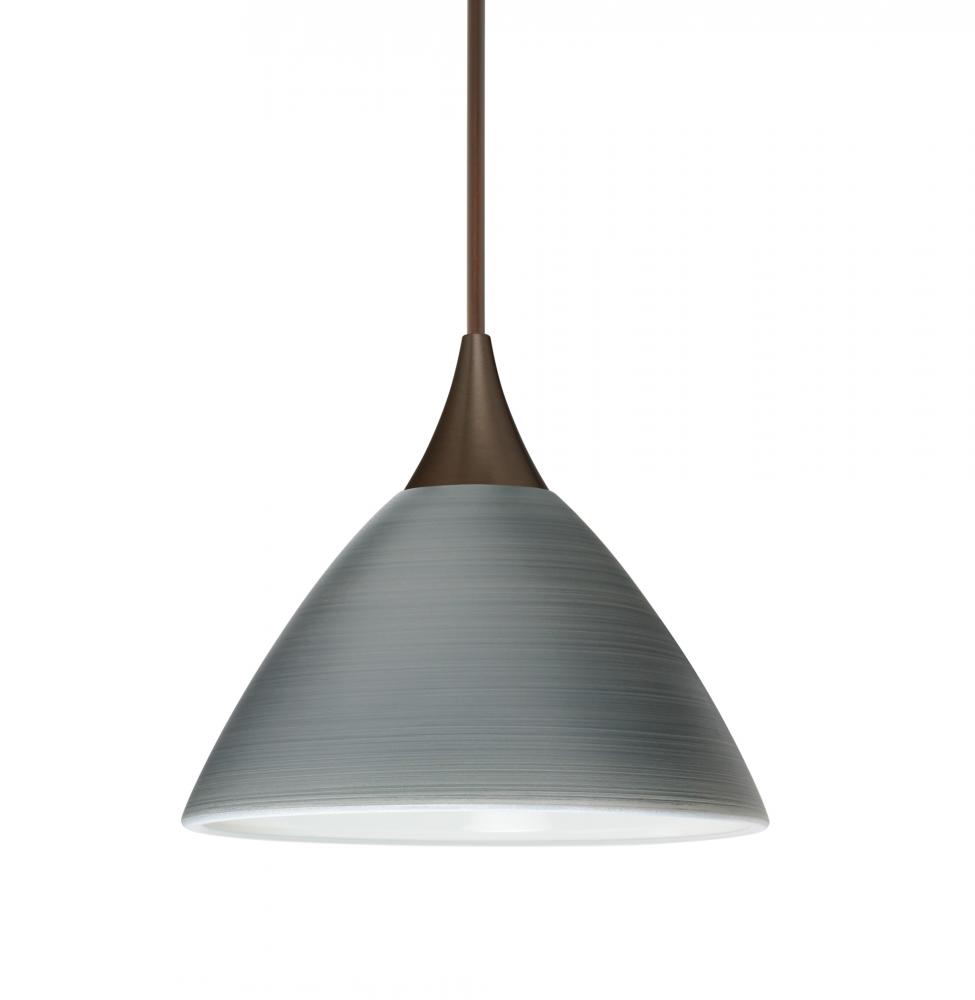 Besa Pendant Domi Bronze Titan 1x3W LED