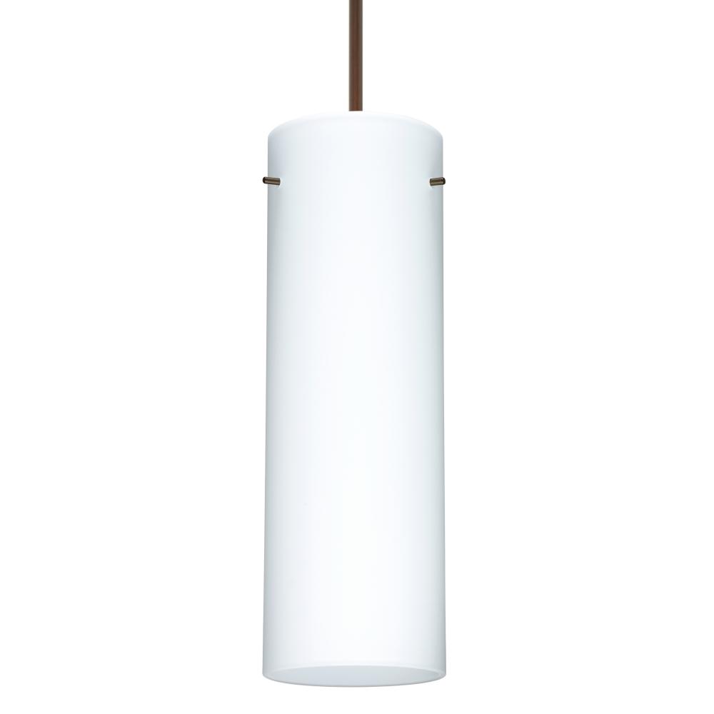Besa Copa Pendant, Opal Matte, Bronze, 1x50W MAX GY6.35 Base, 0-10V Dimming