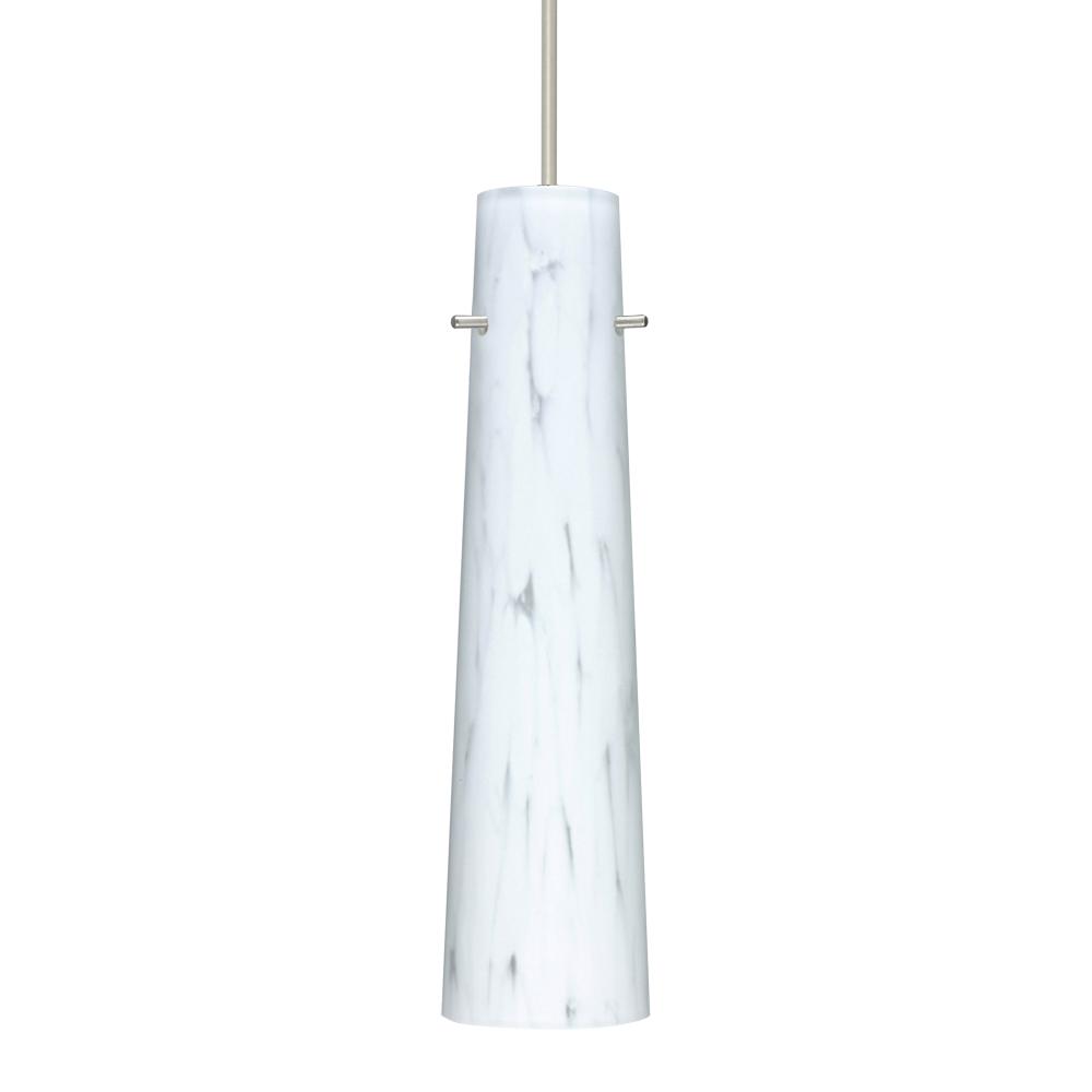 Besa Camino Pendant Satin Nickel Carrera 1x50W MAX GY6.35 Base, 277V