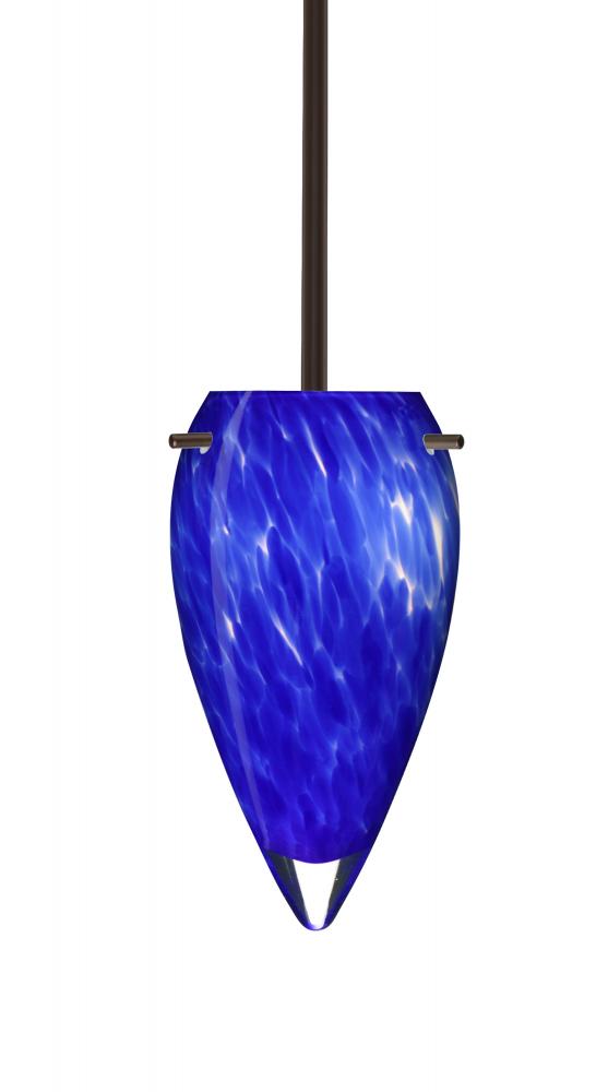 Besa Juli LED Pendant Blue Cloud Bronze 1x9W LED