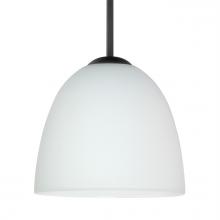 Besa Lighting 1BT-757207-BK - Besa Sasha Pendant Black Opal Matte 1x50W E12 base