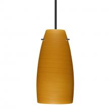 Besa Lighting 1JC-1512OK-BK - Besa Tao 10 Pendant Black Oak 1x100W Medium Base