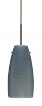 Besa Lighting 1JC-1512TN-LED-BR-L - Besa Tao 10 LED Pendant Titan Bronze 1x9W LED, 15Ft. Cord