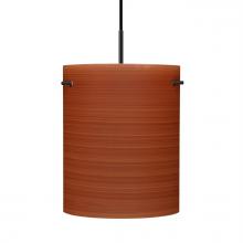 Besa Lighting 1JC-4006CH-BK - Besa Pendant Tamburo 8 Black Cherry 1x100W Medium Base