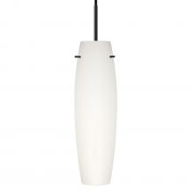 Besa Lighting 1JC-412107-BK - Besa Stilo 11 Pendant Black Opal Matte 1x40W Medium base