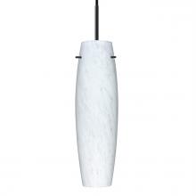 Besa Lighting 1JC-412119-BK - Besa Stilo 11 Pendant Black Carrera 1x40W Medium base