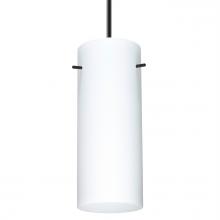 Besa Lighting 1JC-412307-BK - Besa Stilo 10 Pendant Black Opal Matte 1x100W Medium Base