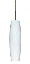 Besa Lighting 1JC-489719-LED-BR-L - Besa Suzi 14 Pendant Carrera, Bronze, 1x9W LED, 15Ft. Cord