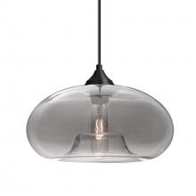 Besa Lighting 1JC-BANASM-BK - Besa Pendant Bana Black Smoke 1x60W Medium Base