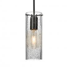 Besa Lighting 1JC-JUNI10CL-BK - Besa, Juni 10 Cord Pendant, Clear Bubble, Black, 1x60W Medium Base