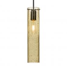 Besa Lighting 1JC-JUNI16GD-BK - Besa, Juni 16 Cord Pendant, Gold Bubble, Black, 1x60W Medium Base