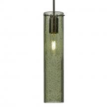 Besa Lighting 1JC-JUNI16MS-BR-L - Besa, Juni 16 Cord Pendant, Moss Bubble, Bronze, 1x60W Medium Base, 15Ft. Cord