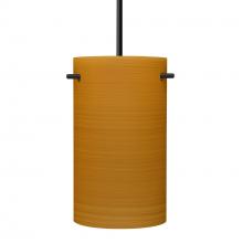 Besa Lighting 1JT-4005OK-BK - Besa Tamburo 5 Pendant, Black Oak 1x100W Medium Base