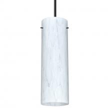 Besa Lighting 1JT-493019-BK - Besa Stilo 9 Pendant Black Carrera 1x100W Medium base