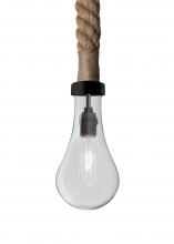 Besa Lighting 1JT-DASHCL-EDIL-BK - Besa Dash Rope Pendant