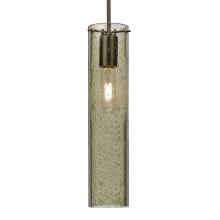 Besa Lighting 1JT-JUNI16LT-BR-L - Besa, Juni 16 Cord Pendant, Latte Bubble, Bronze, 1x60W Medium Base, 15Ft. Cord