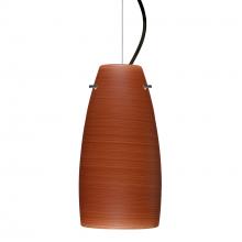 Besa Lighting 1KX-1512CH-BK - Besa Tao 10 Cable Pendant Cherry Black 1x75W Medium Base